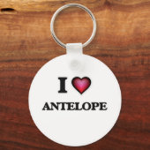 I Love Antelope Sleutelhanger (Voorkant)