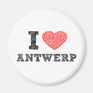 I Love Antwerpen Magneet