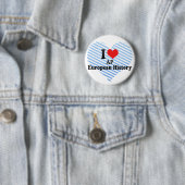 I Love AP European History Ronde Button 5,7 Cm (In situ)