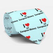 I Love AP European History Stropdas (Opgerold)