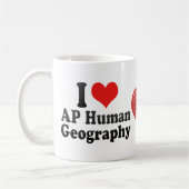 I Love AP Human Geography Koffiemok (Links)