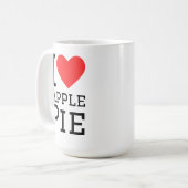 I love apple pie  koffiemok (Voorkant links)