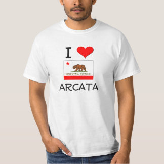 I Love ARCATA California T-shirt