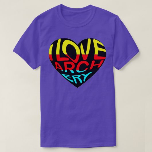 I Love Archery T-shirt (Design voorkant)