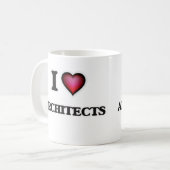 I Love Architects Koffiemok (Voorkant links)
