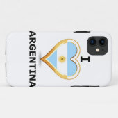 I Love Argentina - iPhone Case (Achterkant (horizontaal))