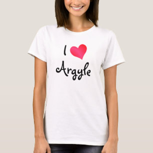 I Love Argyle T-shirt