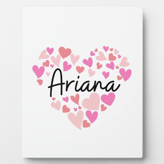 I love Ariana Fotoplaat (Voorkant)