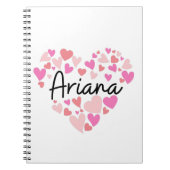 I love Ariana Notitieboek (Voorkant)