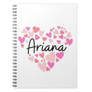 I love Ariana Notitieboek