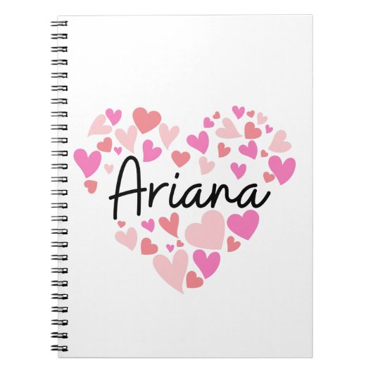 I love Ariana Notitieboek (Voorkant)