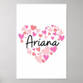 I love Ariana Poster (Voorkant)