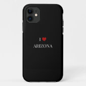 "I Love Arizona" Case-Mate iPhone Case (Achterkant)