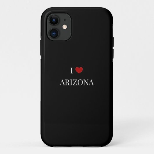 "I Love Arizona" Case-Mate iPhone Case (Achterkant)