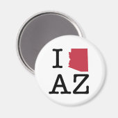 I Love Arizona Magneet (Voorkant / Achterkant)