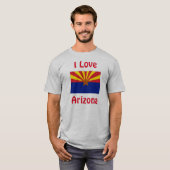 I Love Arizona T-Shirt (Voorkant volledig)