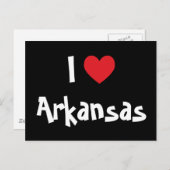 I Love Arkansas Briefkaart (Voorkant / Achterkant)