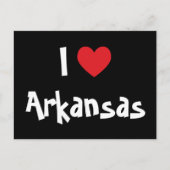 I Love Arkansas Briefkaart (Voorkant)
