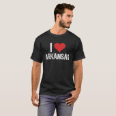 I Love Arkansas T-shirt (Voorkant volledig)