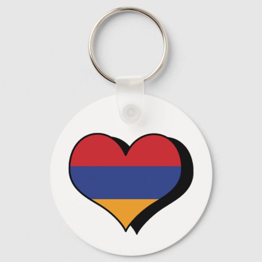 I Love Armenia Sleutelhanger (Voorkant)