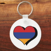 I Love Armenia Sleutelhanger (Voorkant)