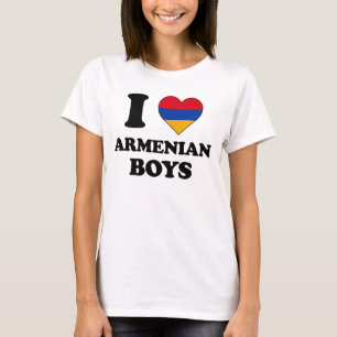 I love Armenian Boys T-shirt