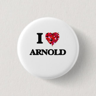 I Love Arnold Ronde Button 3,2 Cm