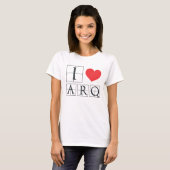 I Love Arq T-shirt (Voorkant volledig)