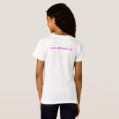 "i love art" meisjes t-shirt voor meisjes (Achterkant volledig)