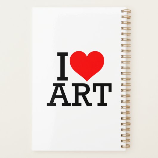 I Love Art Planner  (Achterkant)