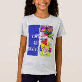 i love art t-shirt (Voorkant)