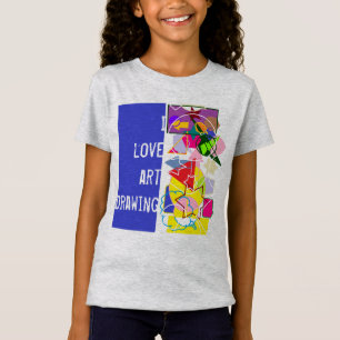 i love art t-shirt