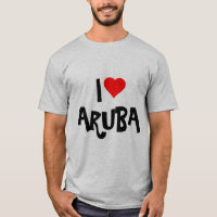 "I Love Aruba" - Aangepast ontwerp