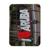 "I love Aruba", fotografie, Magneet (Verticaal)