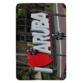 "I Love Aruba", Fotografie, Magnet Magneet (Verticaal)