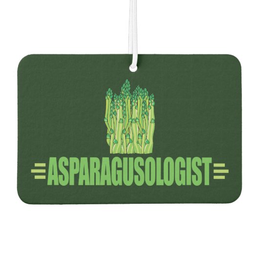 I Love Asparagus Luchtverfrisser (Voorkant)