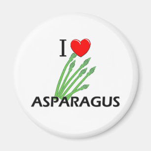 I Love Asparagus Magneet