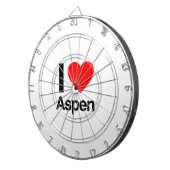 i love aspen dartbord (Voorkant Rechts)