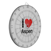 i love aspen dartbord (Voorkant Links)
