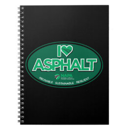 I Love Asphalt Notitieboek