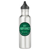 I Love Asphalt Stainless Steel Water Bottle Waterfles (Rechts)