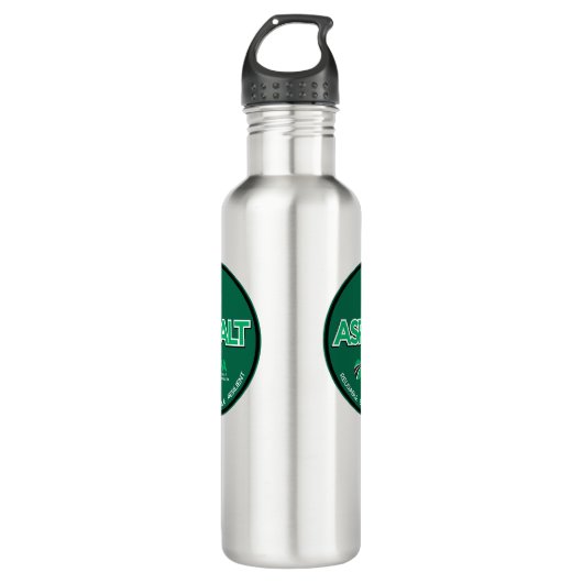 I Love Asphalt Stainless Steel Water Bottle Waterfles (Voorkant)