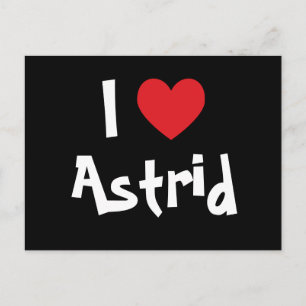 I Love Astrid Briefkaart