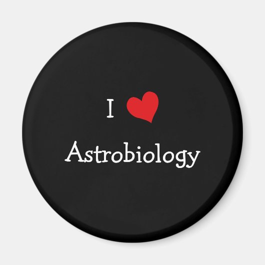 I Love Astrobiology Magneet (Voorkant)