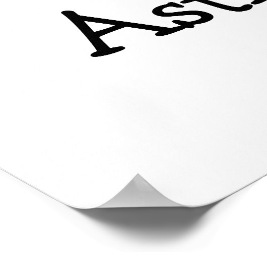 I Love Astrobiology Poster (Hoek)