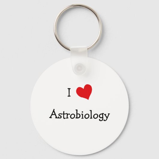 I Love Astrobiology Sleutelhanger (Voorkant)