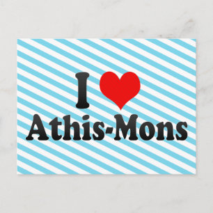 I Love Athis-Mons, France Briefkaart