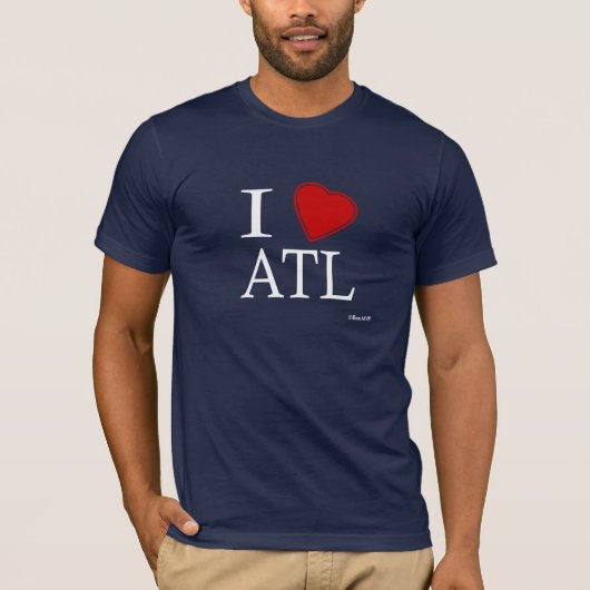 I Love ATL T-shirt (Voorkant)