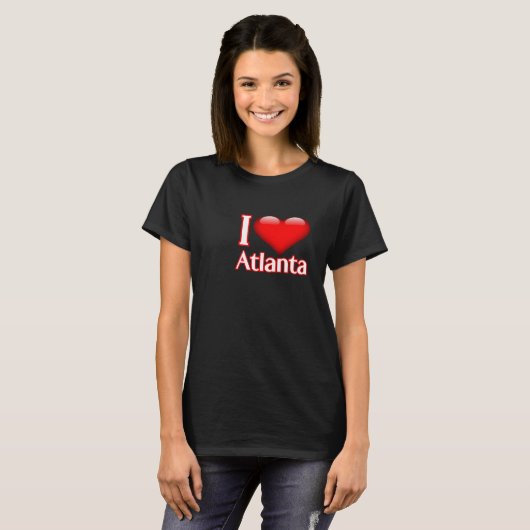 I Love Atlanta T-shirt (Voorkant volledig)