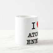 I Love Atomic Energy Koffiemok (Center)